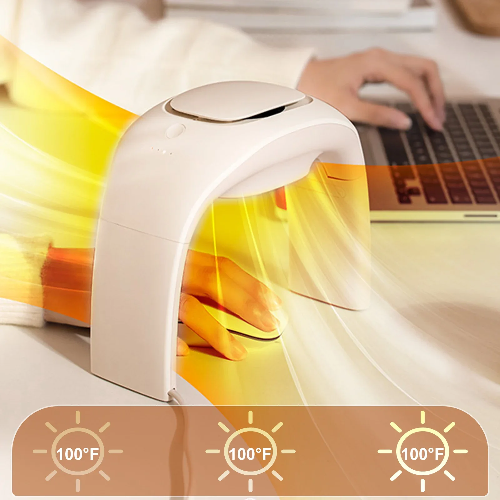 Office Tech For Home - เครื่องทำความร้อนมือแบบพกพา Eary เทคโนโลยีสูง สำหรับฤดูหนาว ใช้ในบ้าน สำนักงาน