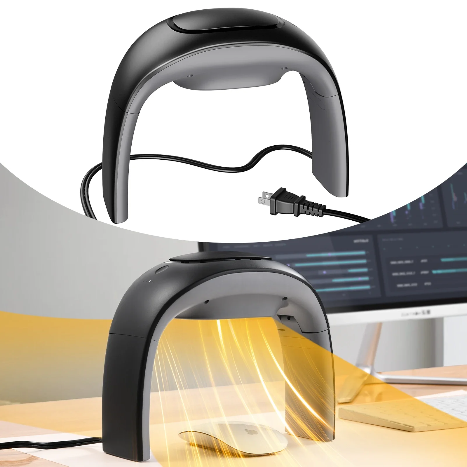 Office Tech Gear - เครื่องทำความร้อนมือแบบพกพา Eary เทคโนโลยีสูง สำหรับฤดูหนาว ใช้ในบ้าน สำนักงาน
