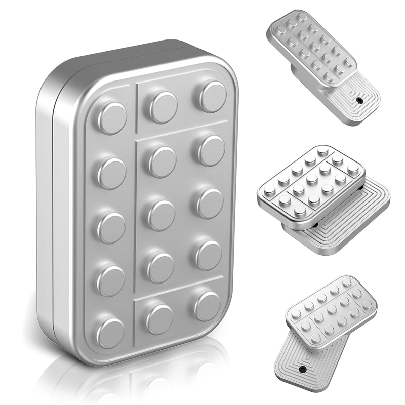 Cool Office Tech Gadgets - ของเล่นโลหะแบบใหม่ ฟิดเจ็ตสไลเดอร์ EDC แม่เหล็กแบบสัมผัส บรรเทาความเครียด วิตกกังวล