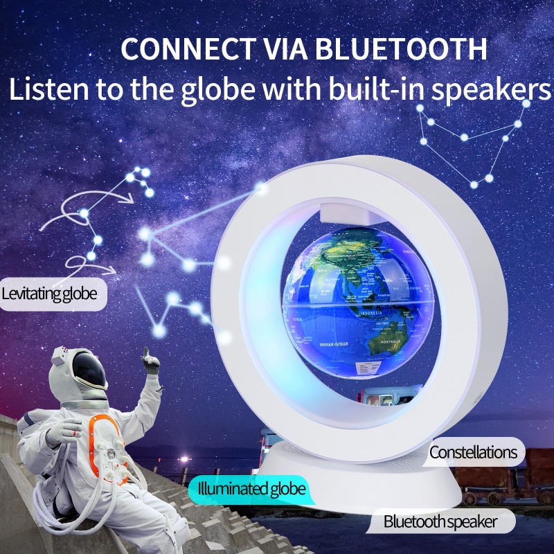 ลำโพงบลูทูธลอยได้ โคมไฟรูปโลกจ - Cool Office Tech Gadgets บทวิจารณ์และราคา