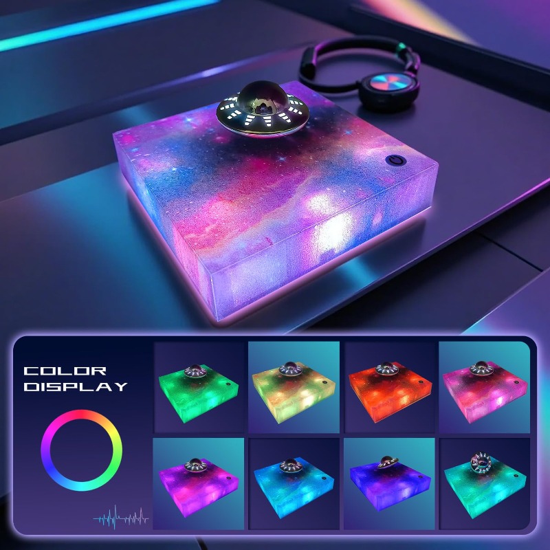 โคมไฟยูเอฟโอลอยได้ หมุนได้ 360 - Cool Office Tech Gadgets บทวิจารณ์และราคา