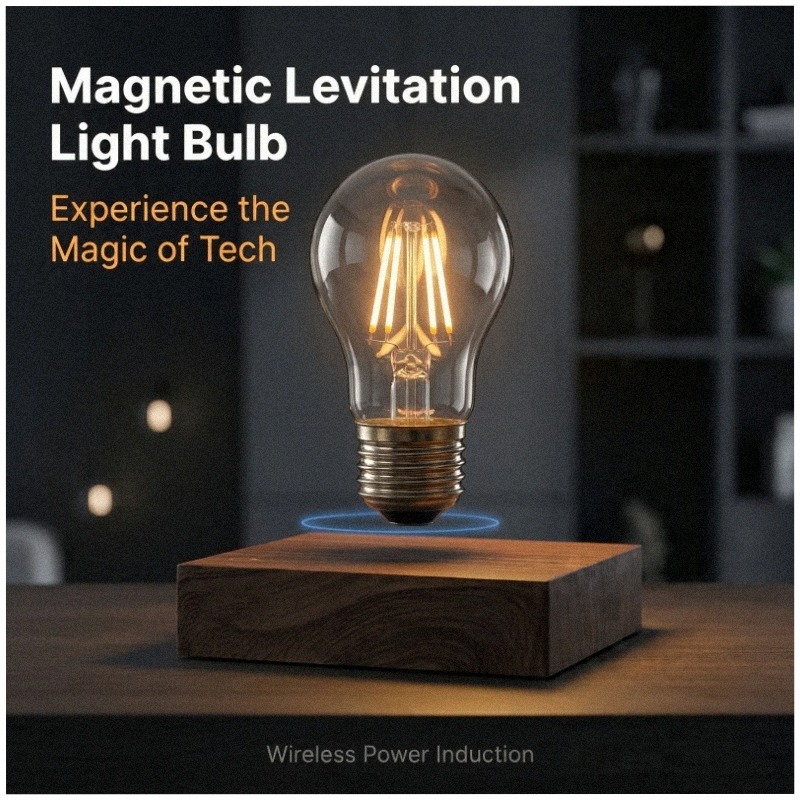 หลอดไฟ LED ลอยได้แม่เหล็กไร้สา - Office Tech Room บทวิจารณ์และราคา