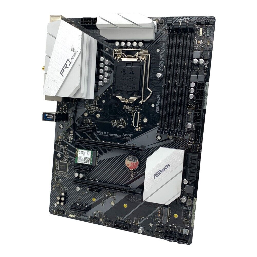 เมนบอร์ด Asrock Z490 PRO4/AC เ - Intel Cpu Core I9 บทวิจารณ์และราคา