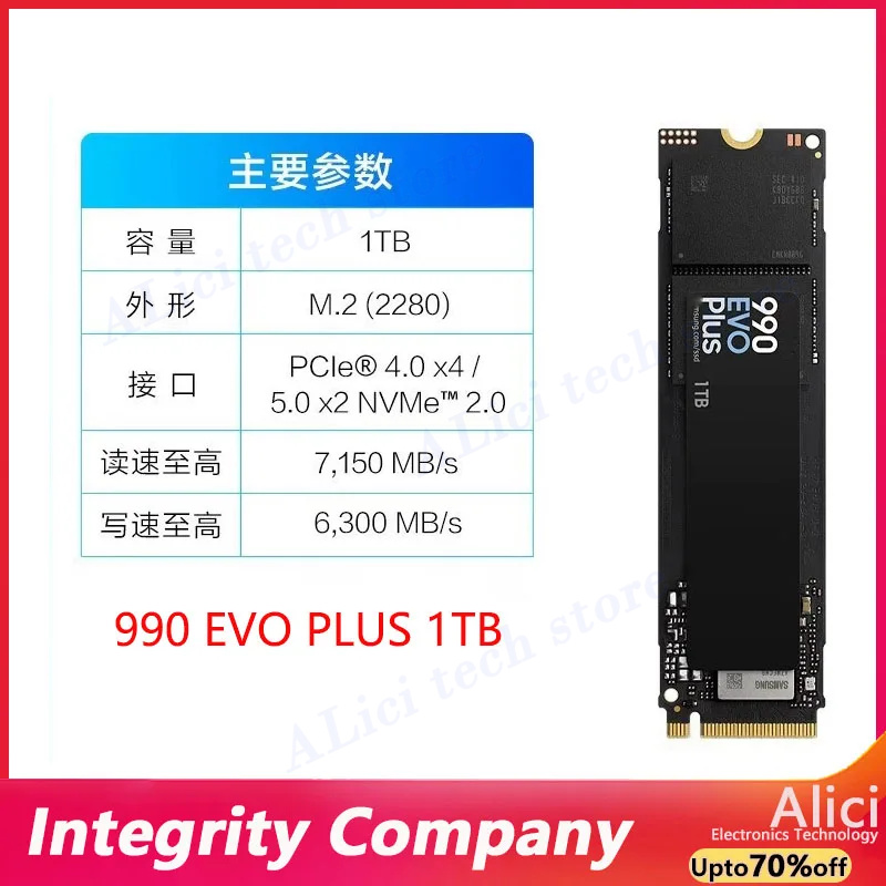 Original คอมพิวเตอร์ SSD สําหร - Samsung Ssd 980 Pro บทวิจารณ์และราคา