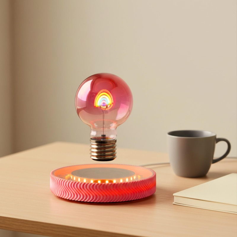 หลอดไฟ LED ลอยได้ไร้สาย โคมไฟต - Office Tech Room บทวิจารณ์และราคา