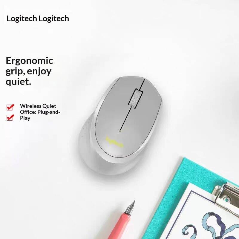 เมาส์ไร้สาย Logitech M330 Sile - Tech Office Environment บทวิจารณ์และราคา