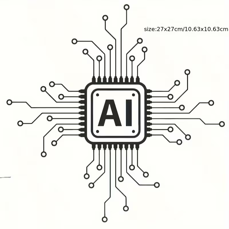 สติ๊กเกอร์ติดผนังไวนิลลายวงจรเ - Office Tech For Home บทวิจารณ์และราคา