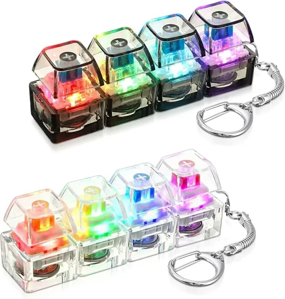 พวงกุญแจ LED 1 ชิ้น รูปปุ่มคีย - Tech For Office บทวิจารณ์และราคา