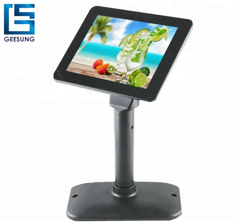 หน้าจอแสดงผลลูกค้าแบบ LCD ขนาด - Pole Display Customer บทวิจารณ์และราคา
