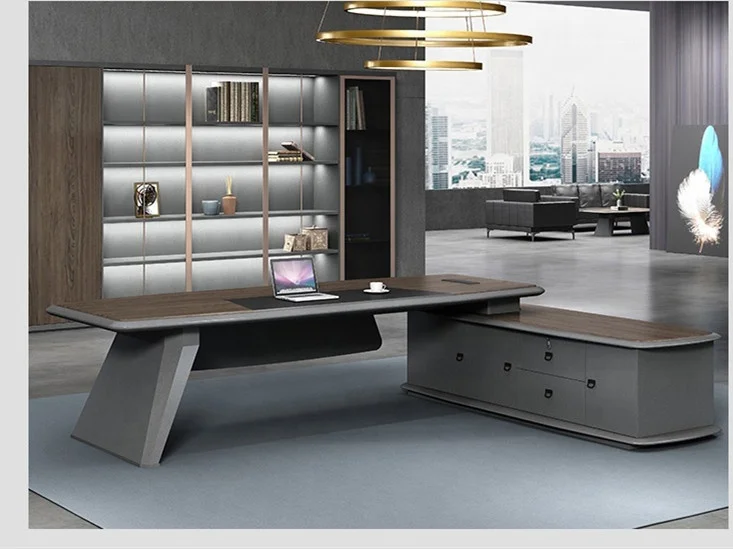 โต๊ะทำงานผู้บริหารสุดหรูไฮเทคป - Office Tech Room บทวิจารณ์และราคา