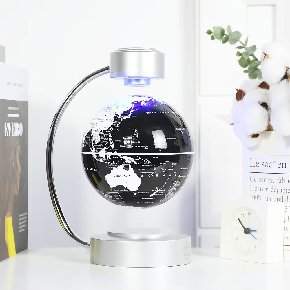 ลูกโลกแม่เหล็กลอยได้พร้อมไฟ LE - Office Tech For Home บทวิจารณ์และราคา