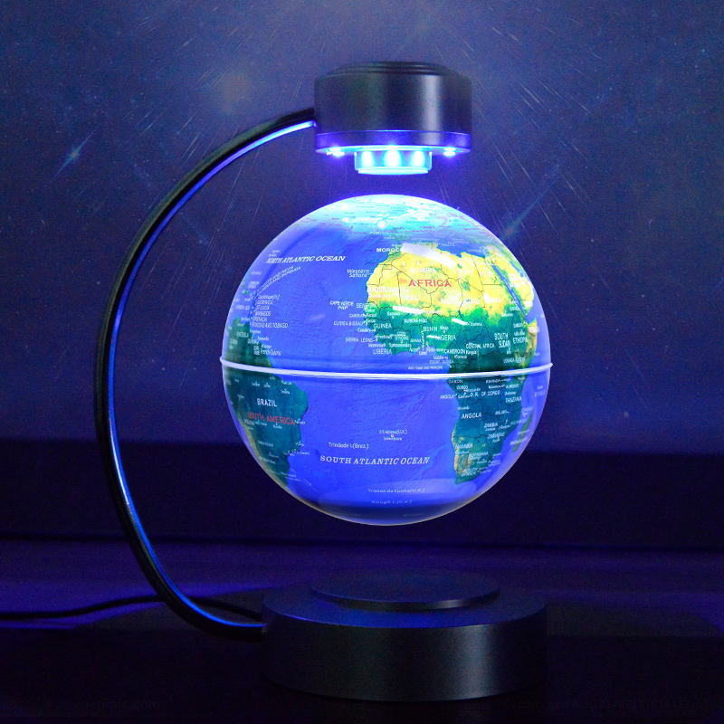 ลูกโลกแม่เหล็กลอยได้พร้อมไฟ LE - Office Tech For Home บทวิจารณ์และราคา