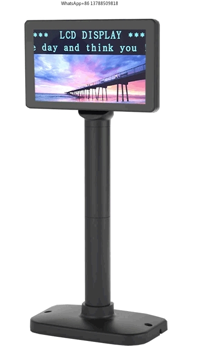 หน้าจอแสดงผลดิจิตอล LCD USB ขน - Pole Display Customer บทวิจารณ์และราคา