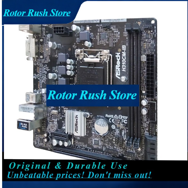 เมนบอร์ด RoRuSASRock H310CM-HD - Intel Cpu Core I9 บทวิจารณ์และราคา